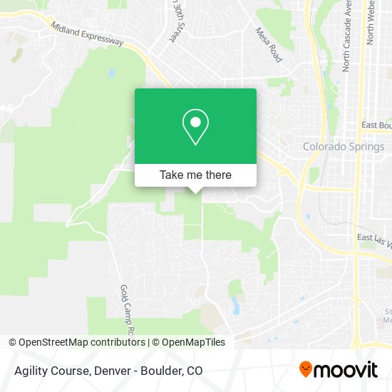 Agility Course map
