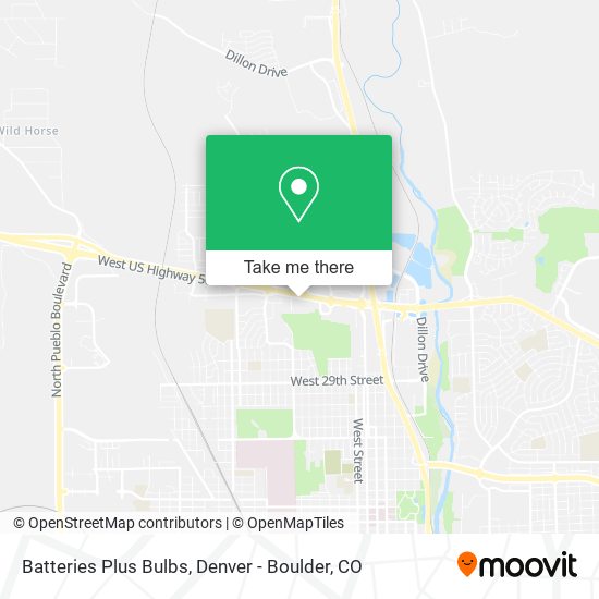 Batteries Plus Bulbs map