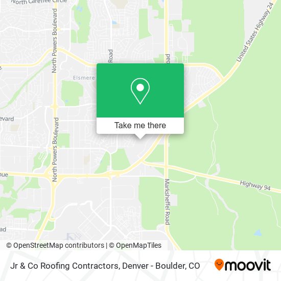 Jr & Co Roofing Contractors map