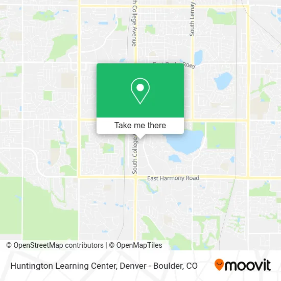 Huntington Learning Center map