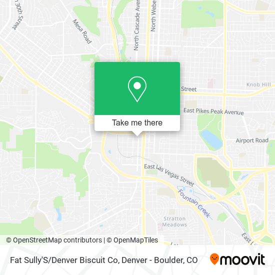 Fat Sully'S/Denver Biscuit Co map