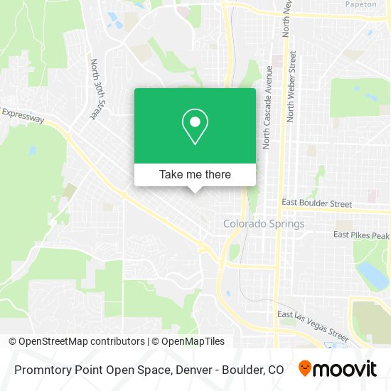 Mapa de Promntory Point Open Space