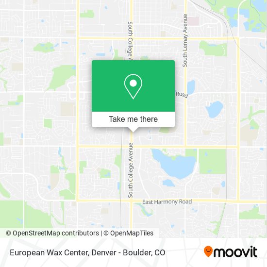 European Wax Center map
