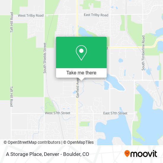 Mapa de A Storage Place