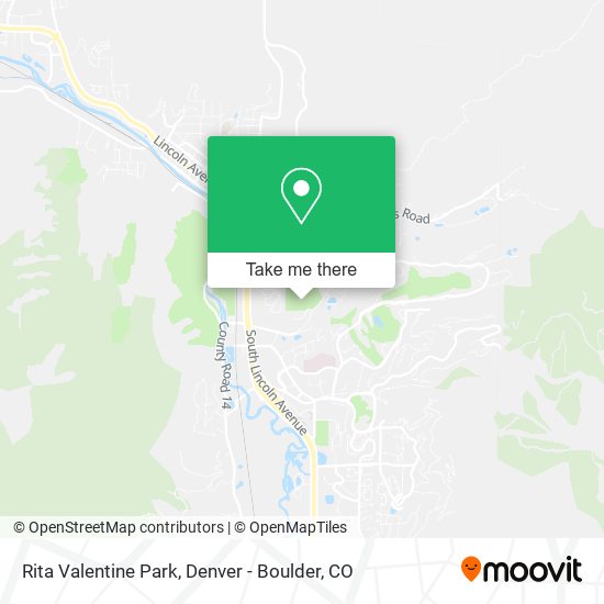 Rita Valentine Park map