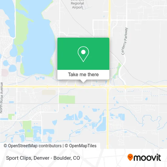 Sport Clips map