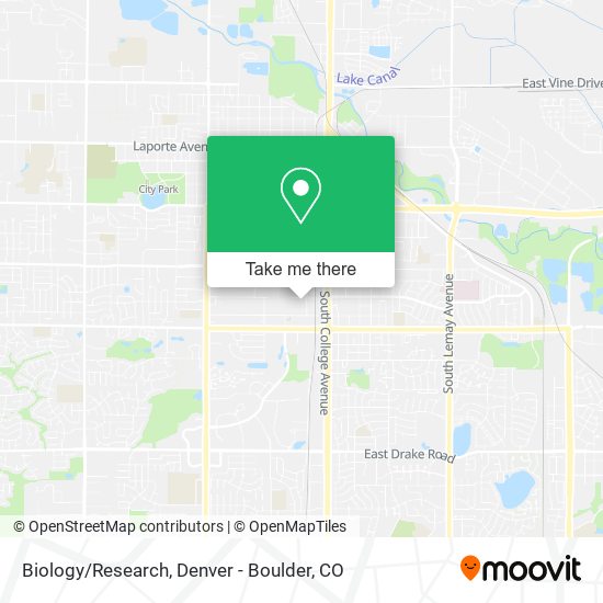 Biology/Research map