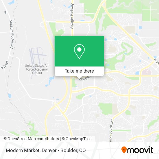 Modern Market map