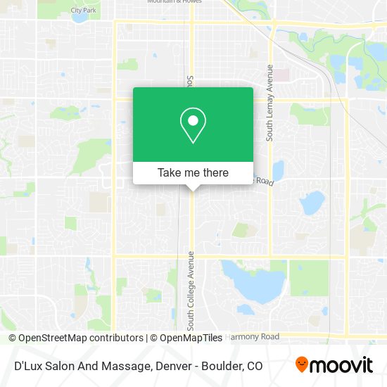 D'Lux Salon And Massage map