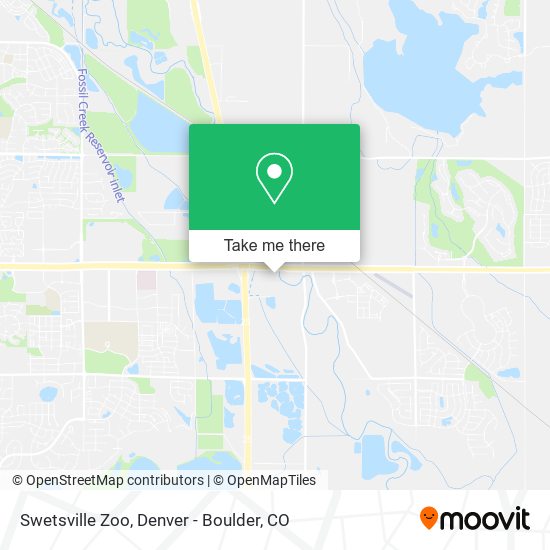 Swetsville Zoo map