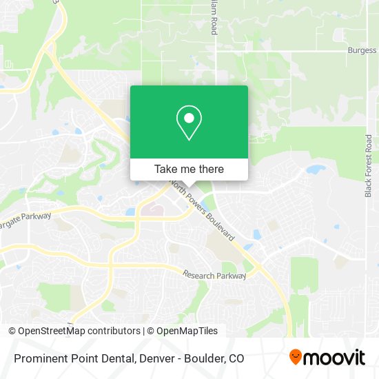 Mapa de Prominent Point Dental