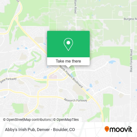 Abby's Irish Pub map