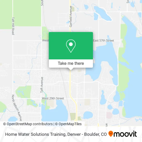 Home Water Solutions Training map