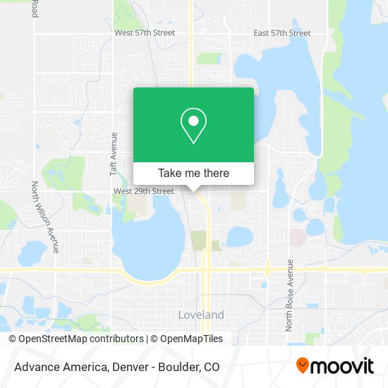 Advance America map