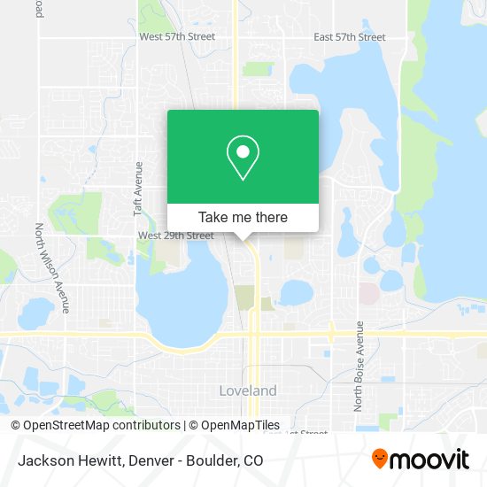 Jackson Hewitt map