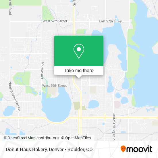 Donut Haus Bakery map