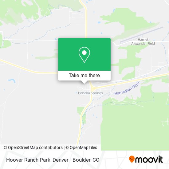Hoover Ranch Park map