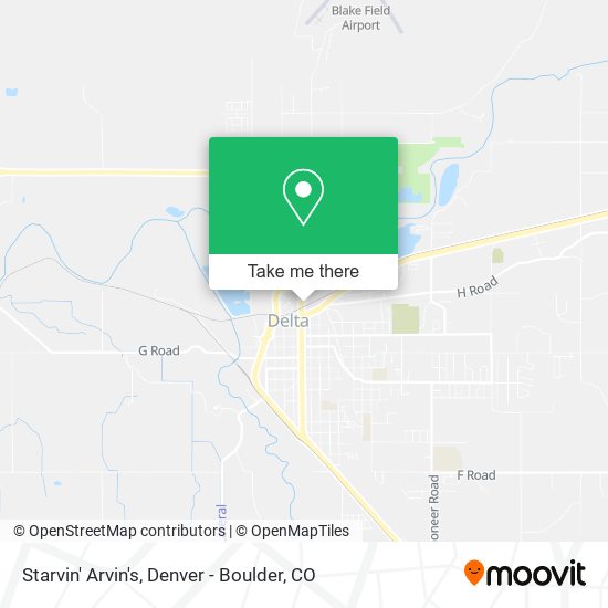Starvin' Arvin's map