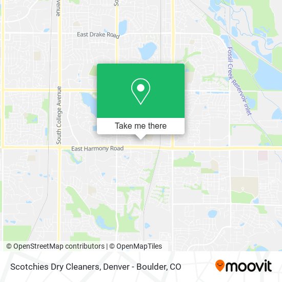 Mapa de Scotchies Dry Cleaners