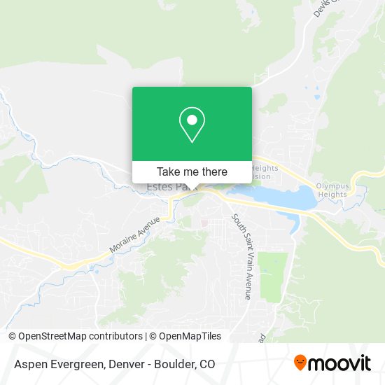 Aspen Evergreen map