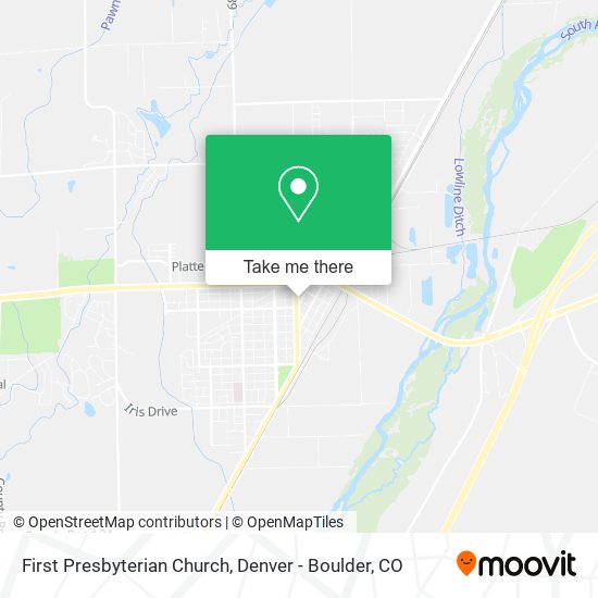 First Presbyterian Church map