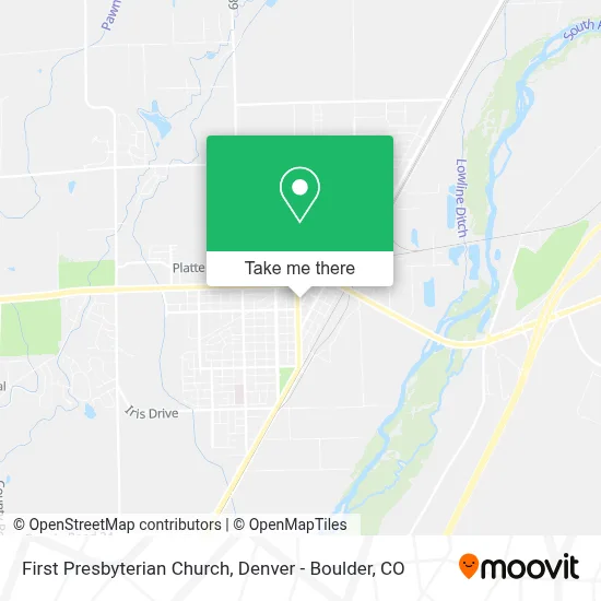 First Presbyterian Church map