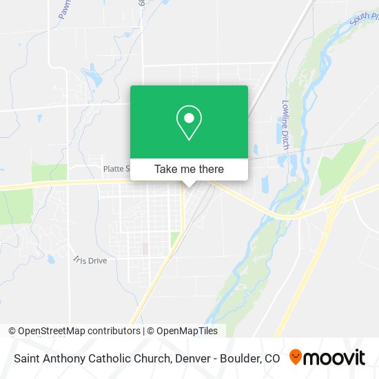 Saint Anthony Catholic Church map