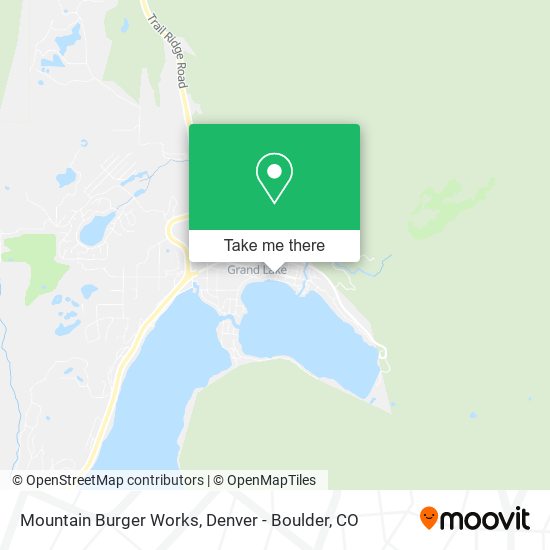 Mountain Burger Works map