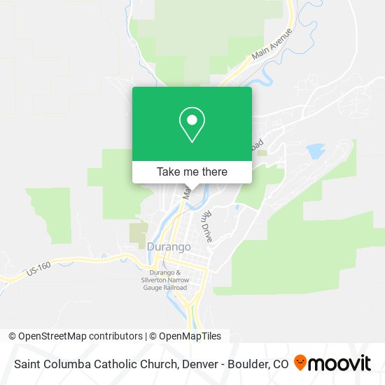 Saint Columba Catholic Church map