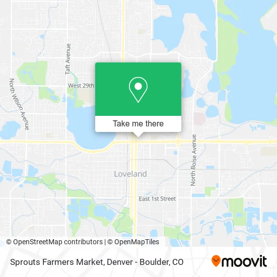 Sprouts Farmers Market map