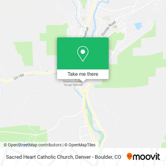 Mapa de Sacred Heart Catholic Church