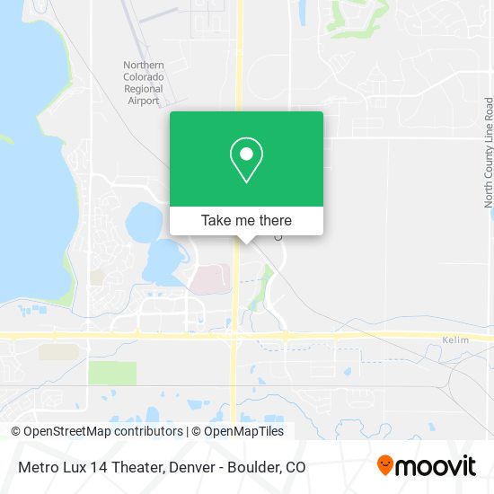 Metro Lux 14 Theater map