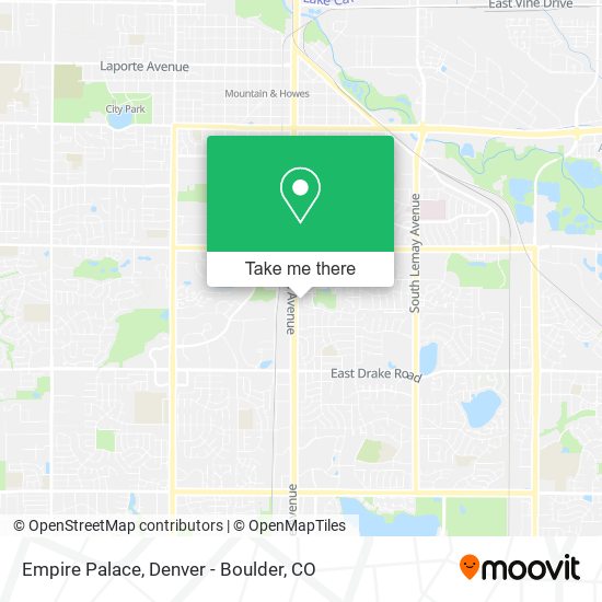 Empire Palace map