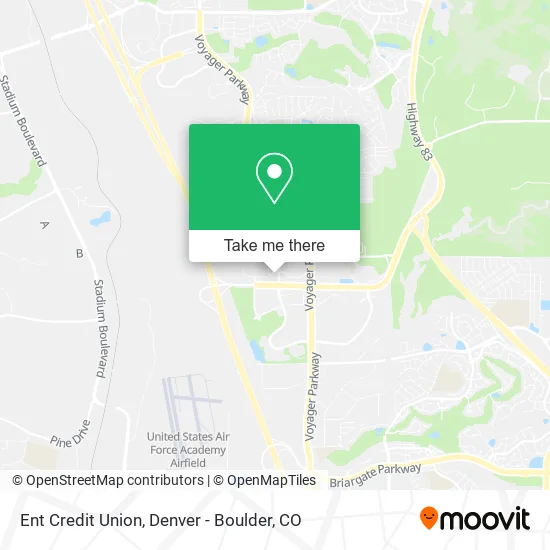 Ent Credit Union map