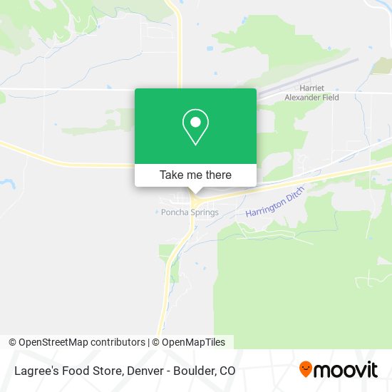 Mapa de Lagree's Food Store