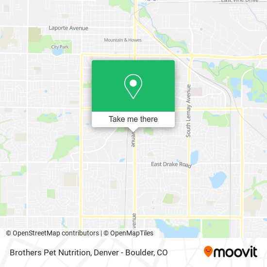 Brothers Pet Nutrition map