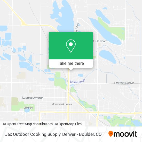 Mapa de Jax Outdoor Cooking Supply