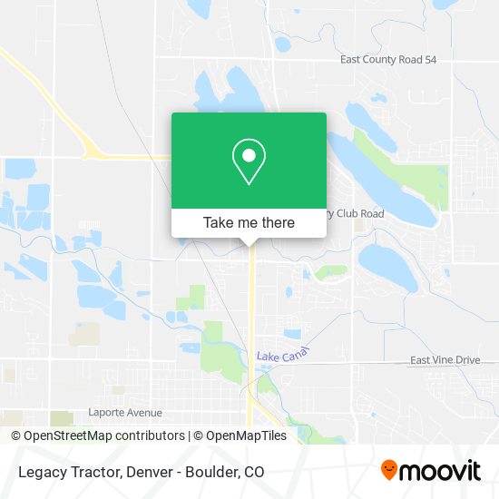 Legacy Tractor map