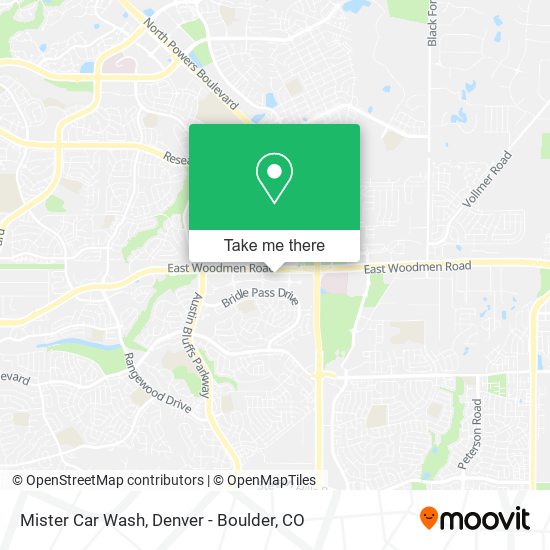 Mapa de Mister Car Wash