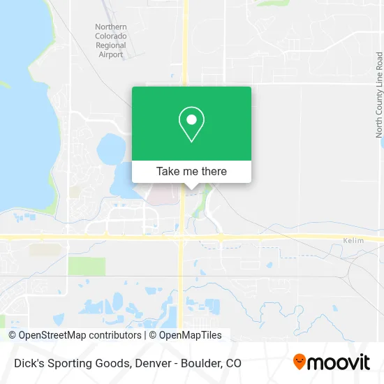 Dick's Sporting Goods map