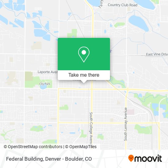 Federal Building map