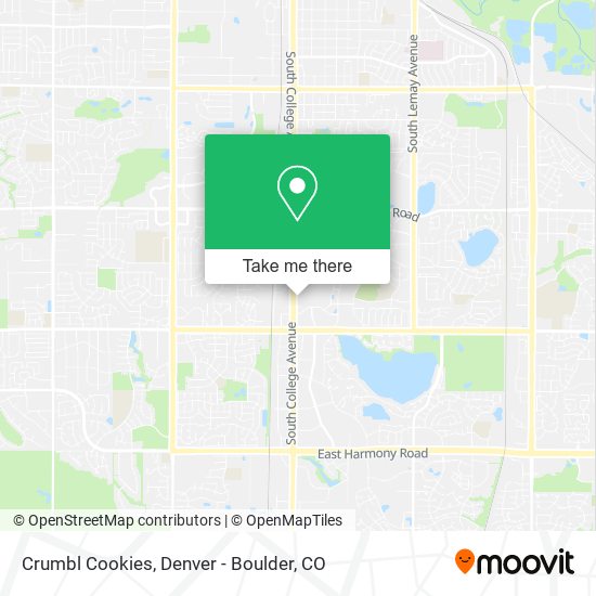 Crumbl Cookies map