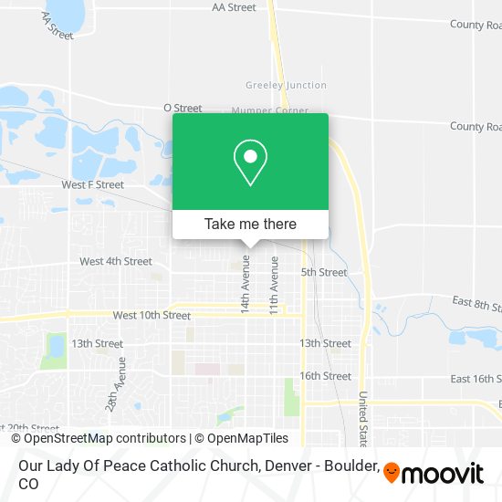 Mapa de Our Lady Of Peace Catholic Church