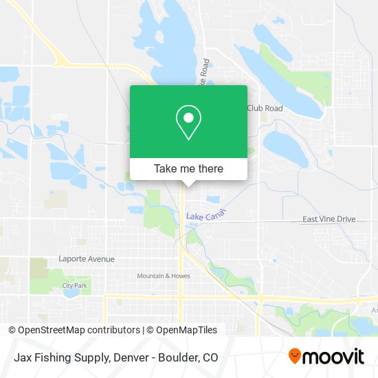 Jax Fishing Supply map