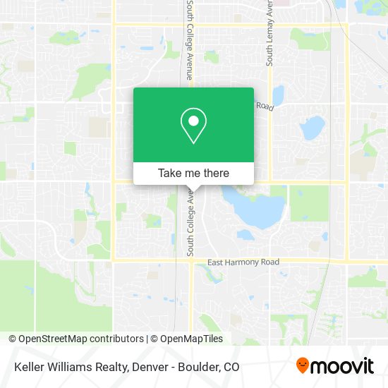 Mapa de Keller Williams Realty