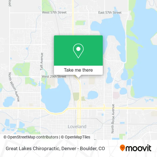 Great Lakes Chiropractic map