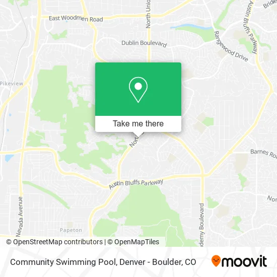 Community Swimming Pool map