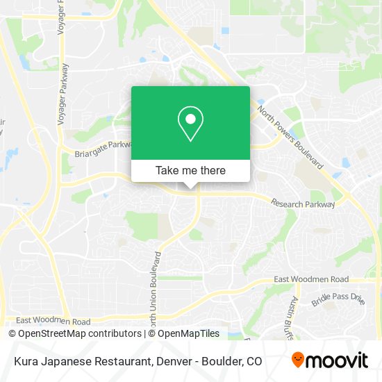 Kura Japanese Restaurant map