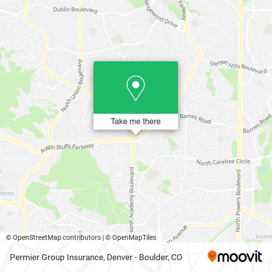 Permier Group Insurance map