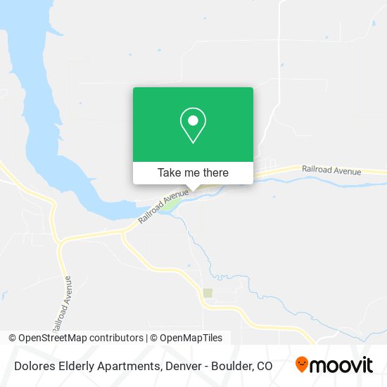 Mapa de Dolores Elderly Apartments